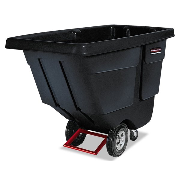 Rubbermaid Commercial Tilt Truck, 850 lb., Black RCP 1314 BLA